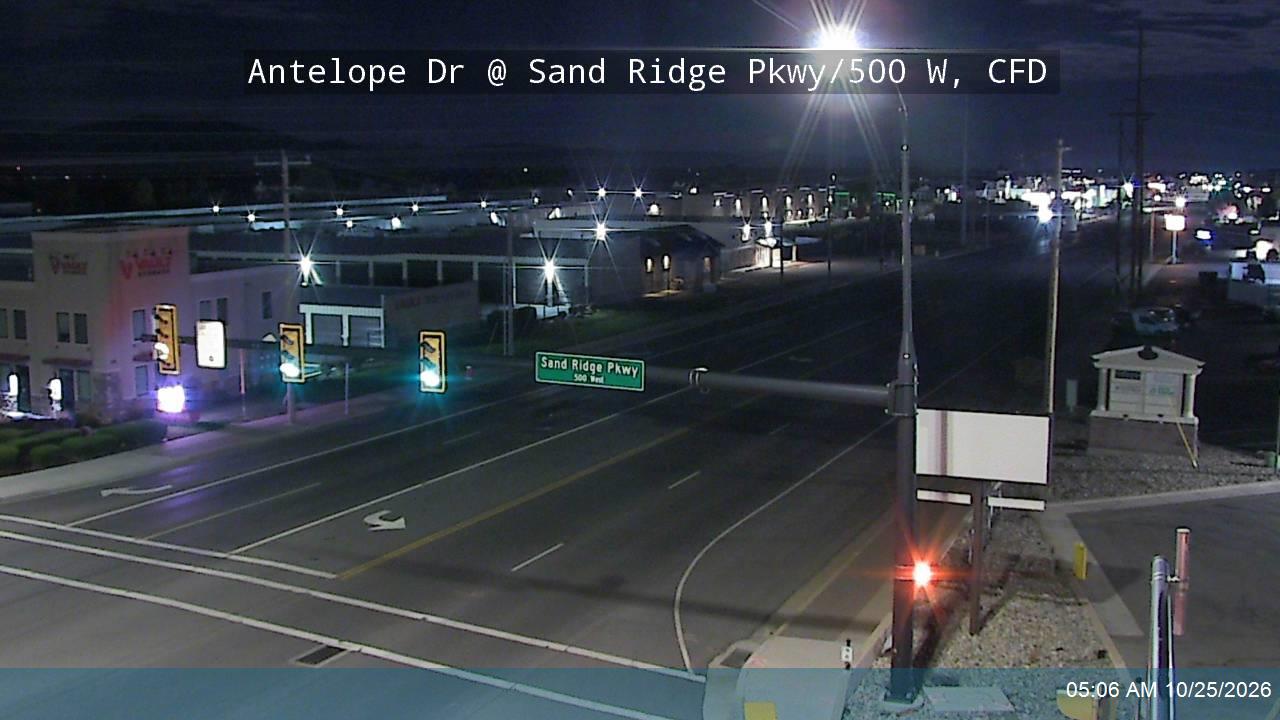 Antelope Dr / 1700 S / SR-108 @ Sand Ridge Pkwy / 500 W, CFD