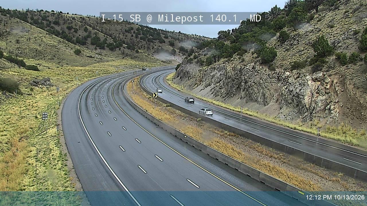 I-15 SB @ Milepost 140.1, MD