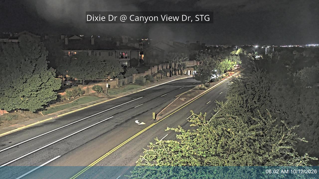 Dixie Dr @ Canyon View Dr, STG