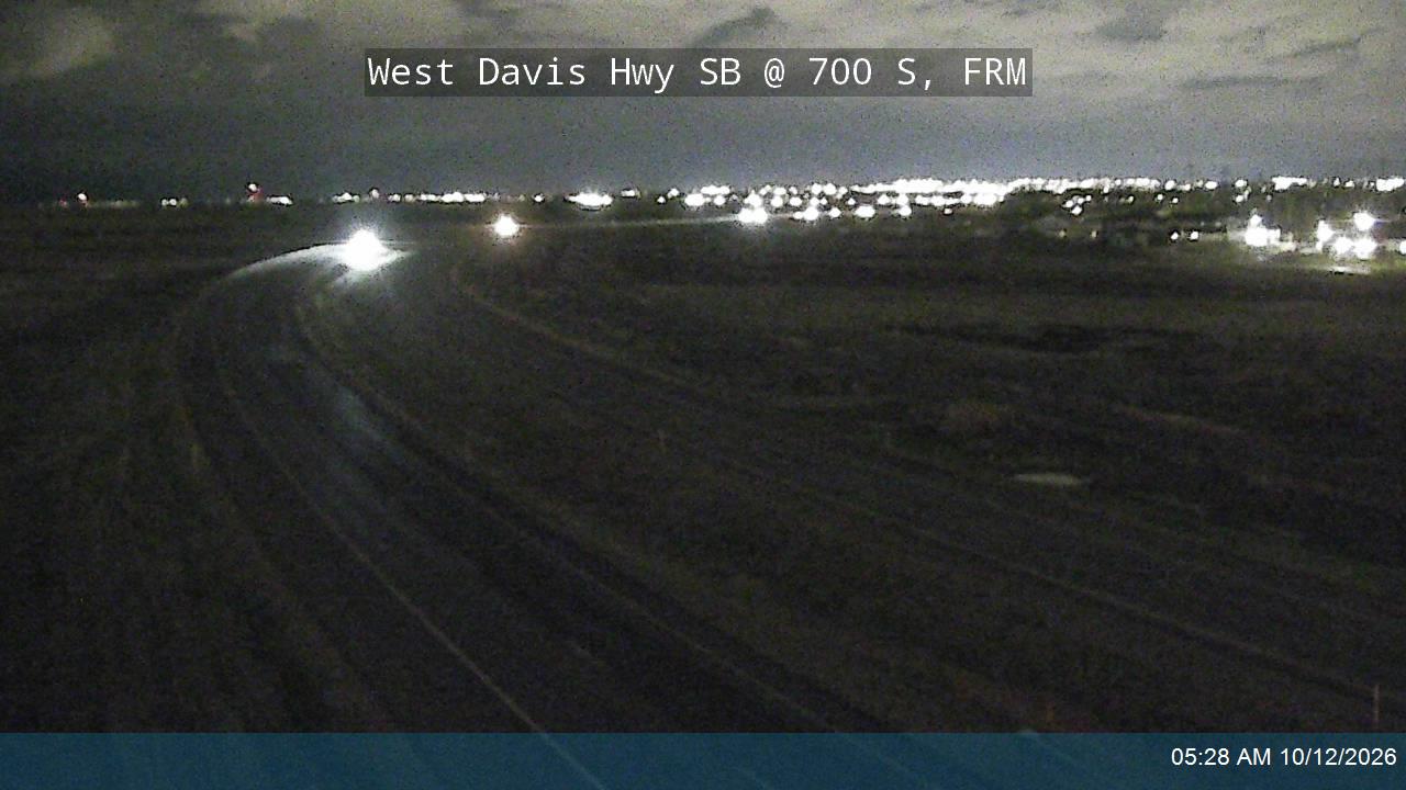 West Davis Hwy / SR-177 SB @ 700 S / MP 2.01, FRM