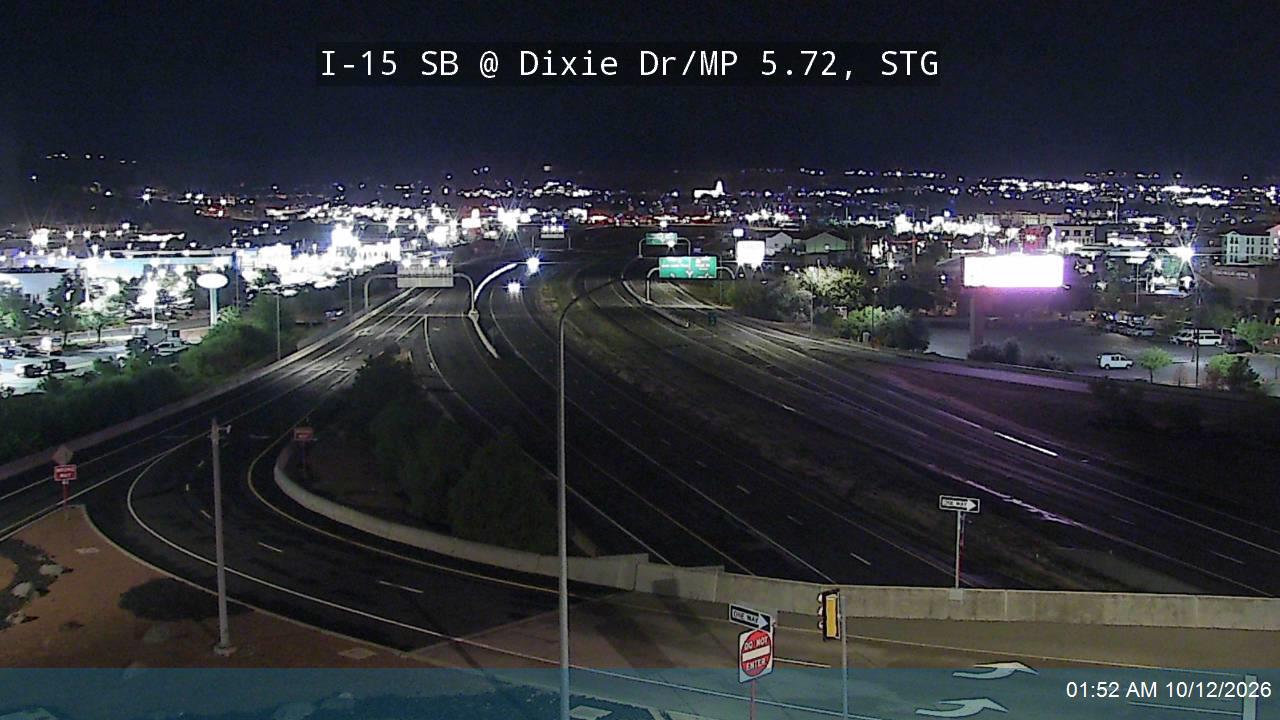 I-15 SB @ Dixie Dr / MP 5.72, STG