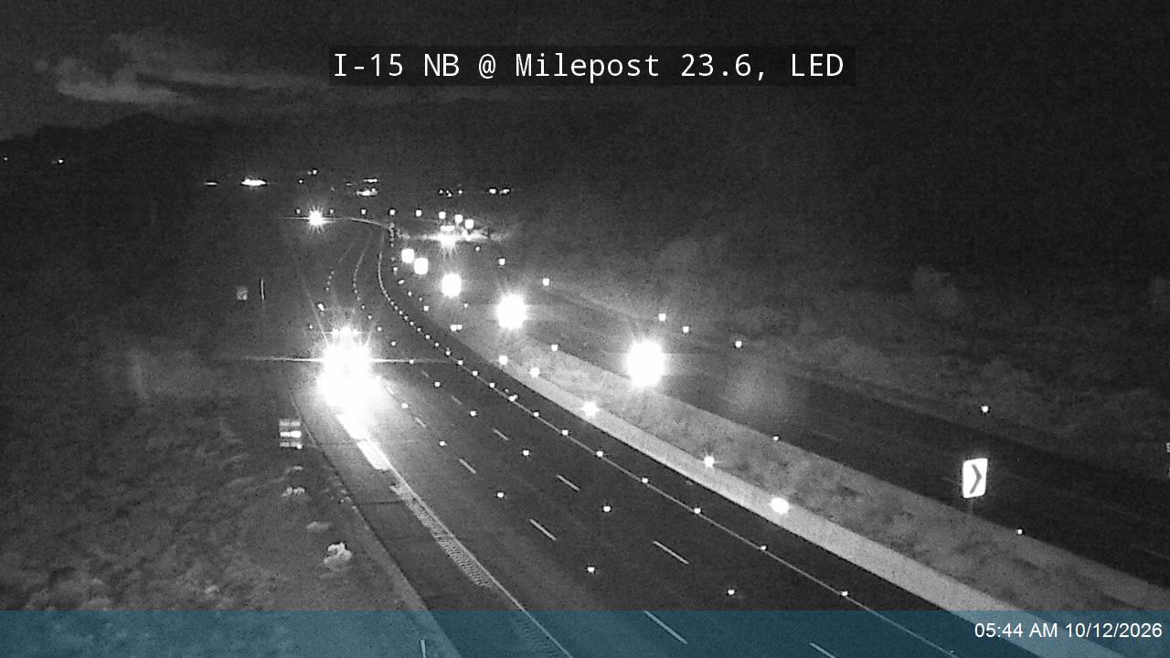 I-15 NB @ Silver Reef Rd / MP 23.6, LED