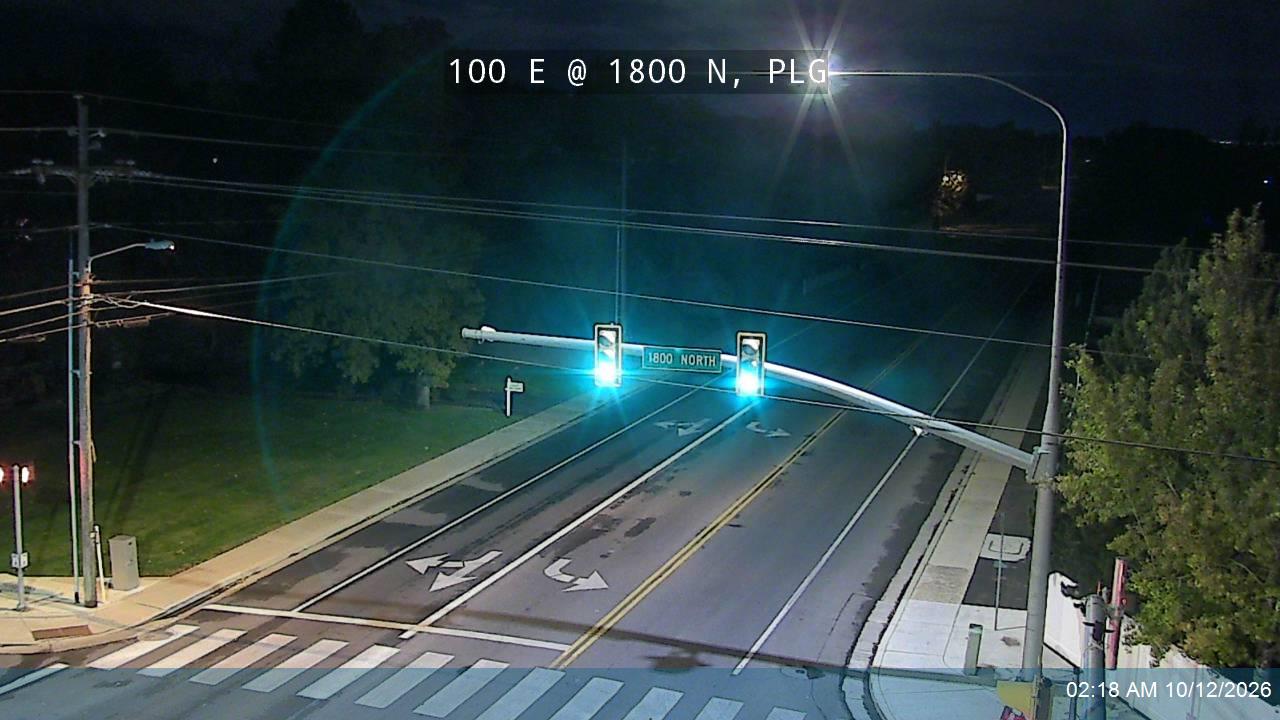 100 E / Canyon Rd @ 1800 N / Murdock Dr, PLG