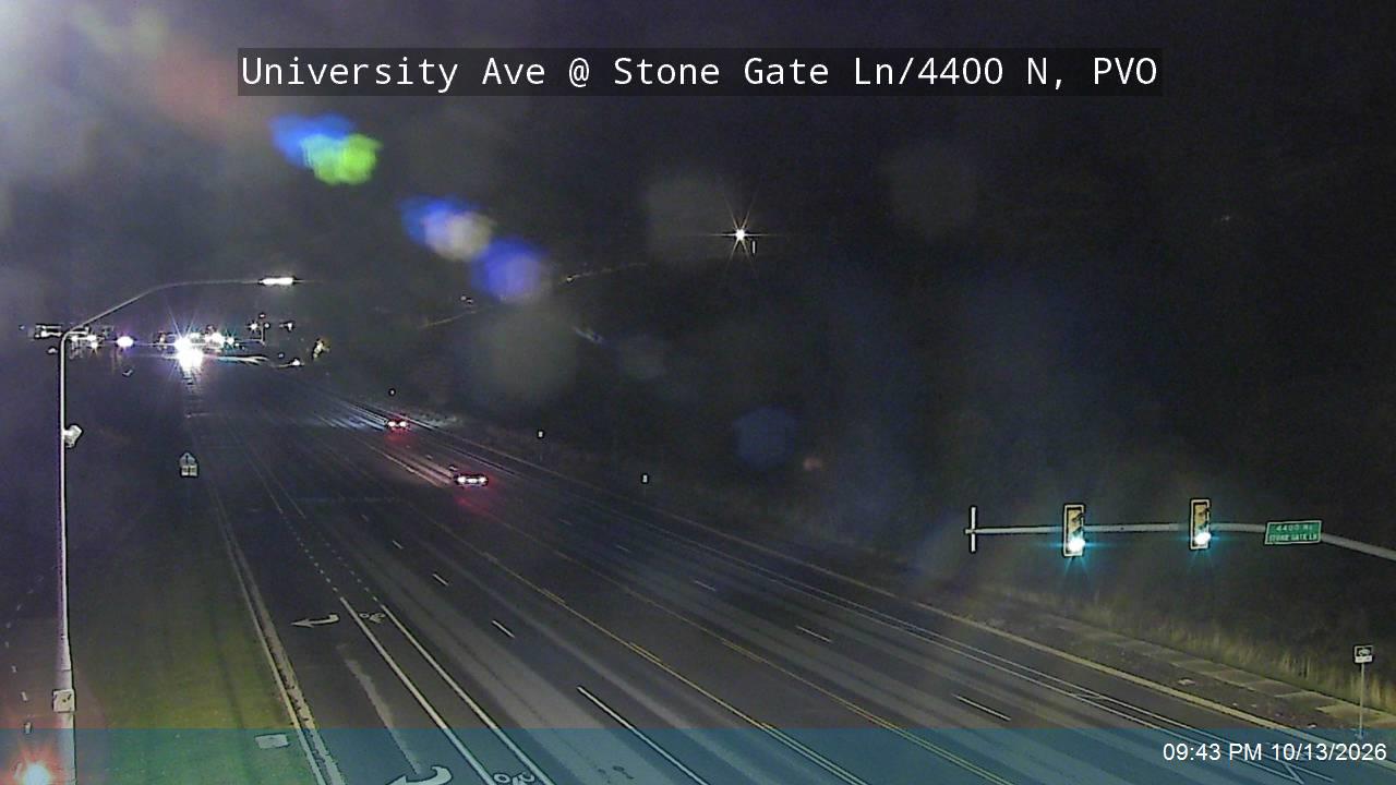 University Ave / US-189 @ Stone Gate Ln / 4400 N, PVO
