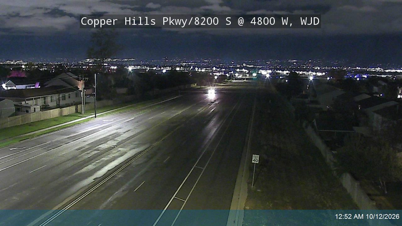 Copper Hills Pkwy / 8200 S @ 4800 W, WJD