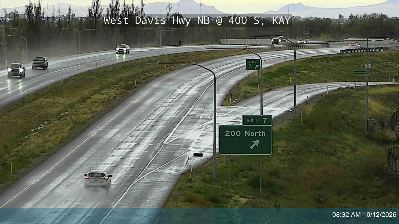 West Davis Hwy / SR-177 NB @ 400 S / MP 7.17, KAY