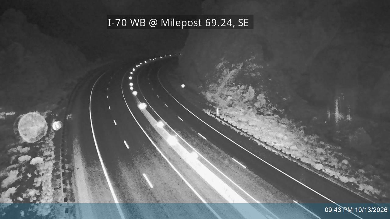 I-70 WB @ Milepost 69.24, SE