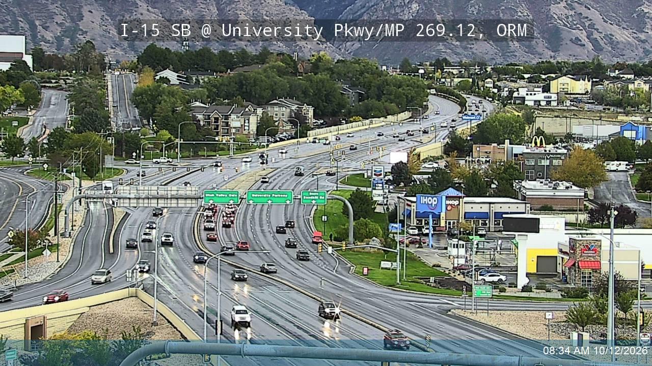 I-15 SB @ University Pkwy / SR-265 / MP 269.12, ORM