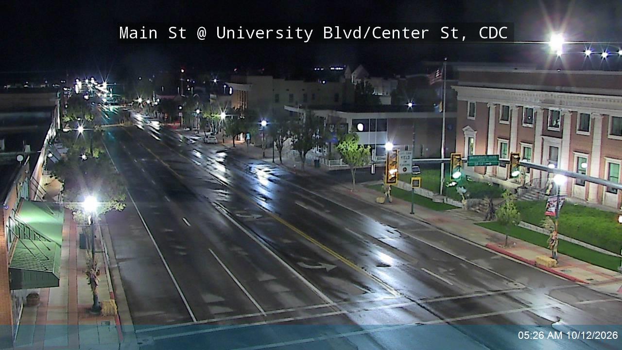 Main St / SR-130 @ University Blvd/SR-289 / Center St/SR-14, CDC