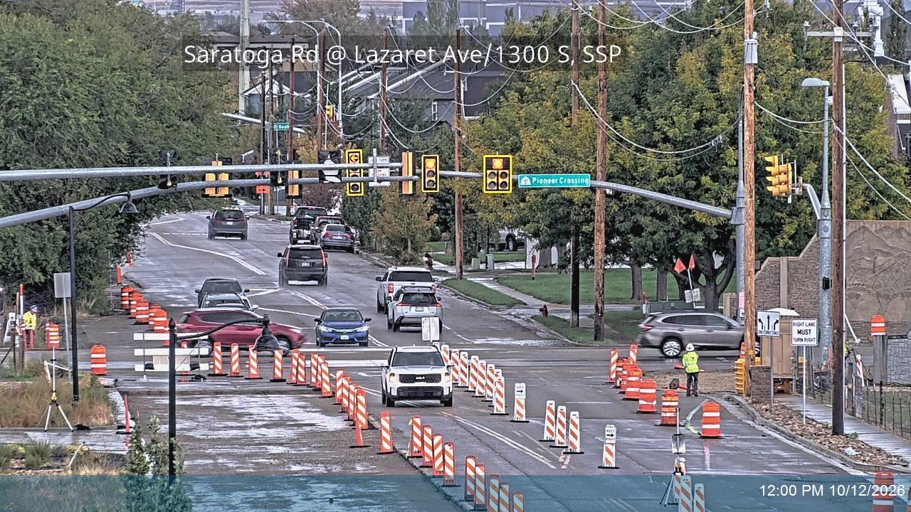 Saratoga Rd @ 1300 S / Lazaret Ave, SSP