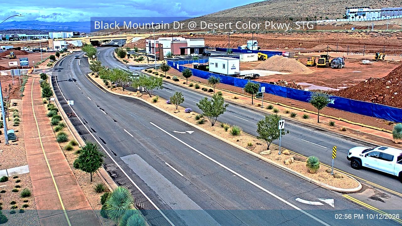 Southern Pkwy / SR-7 / SB Ramp (Black Mountain Dr) @ Desert Color Pkwy, STG