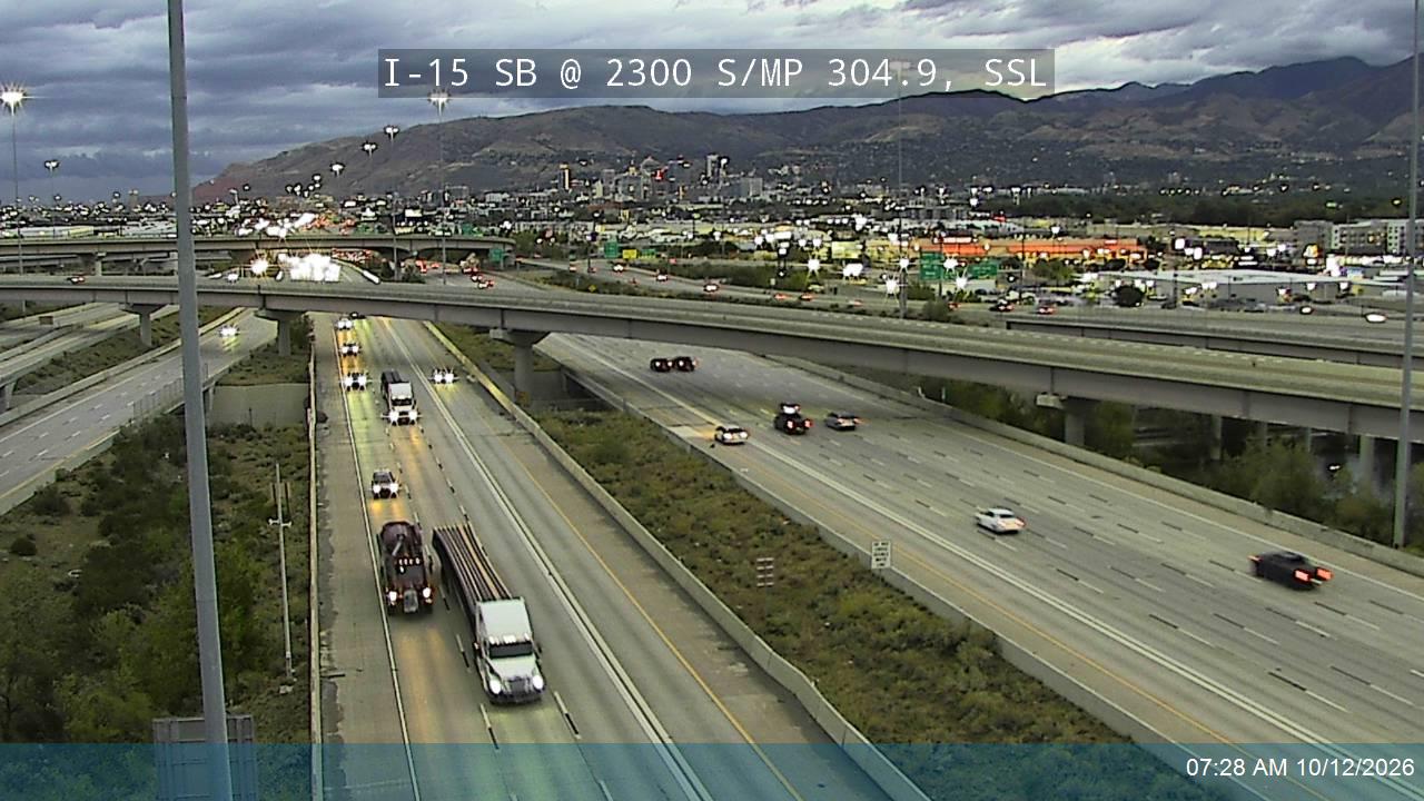 I-15 SB @ 2300 S / MP 304.9, SSL