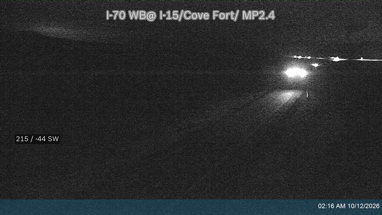 I-70 WB @ I-15 / Cove Fort / MP 2.4, MD
