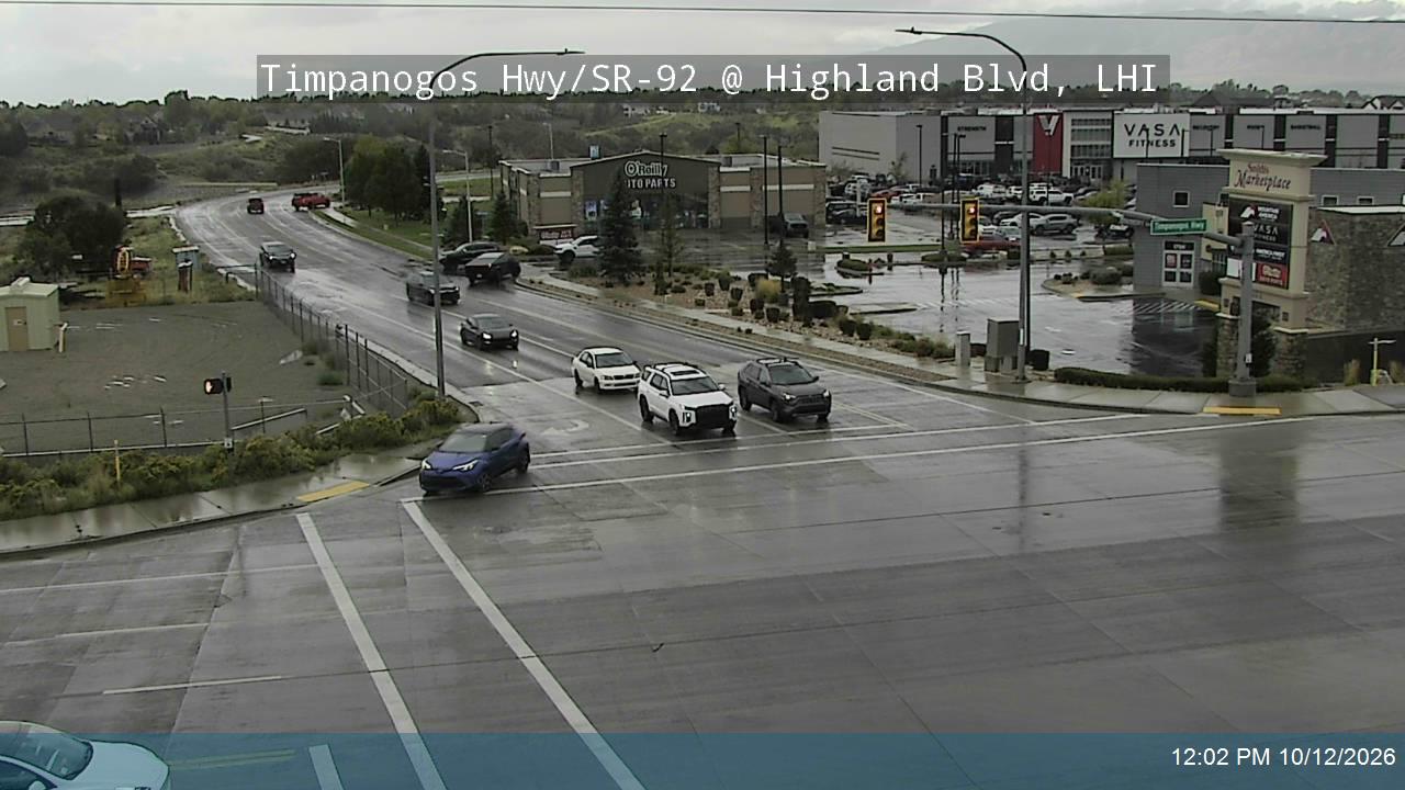 Timpanogos Hwy / SR-92 @ Highland Blvd, LHI