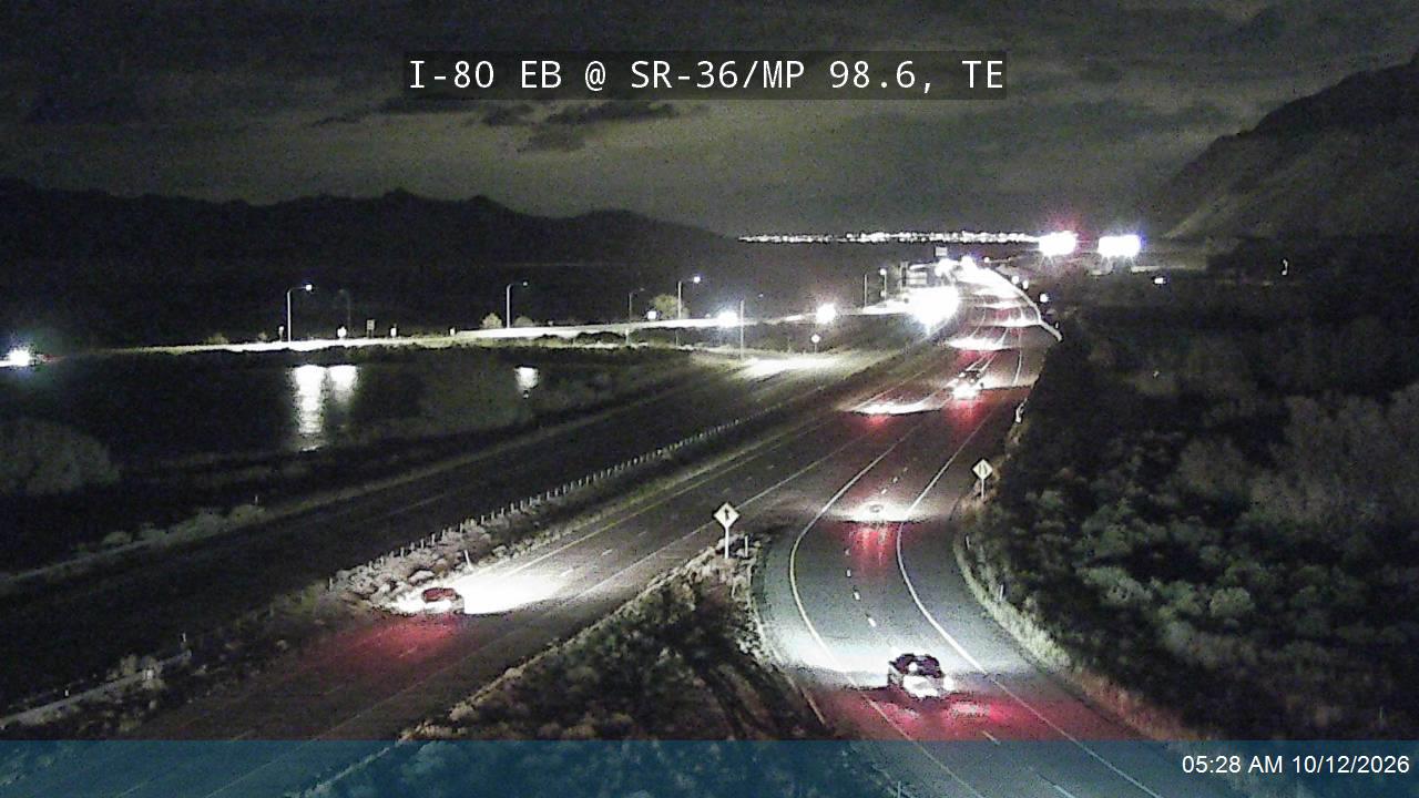 I-80 EB @ SR-36 / Exit 99 / MP 98.6, TE