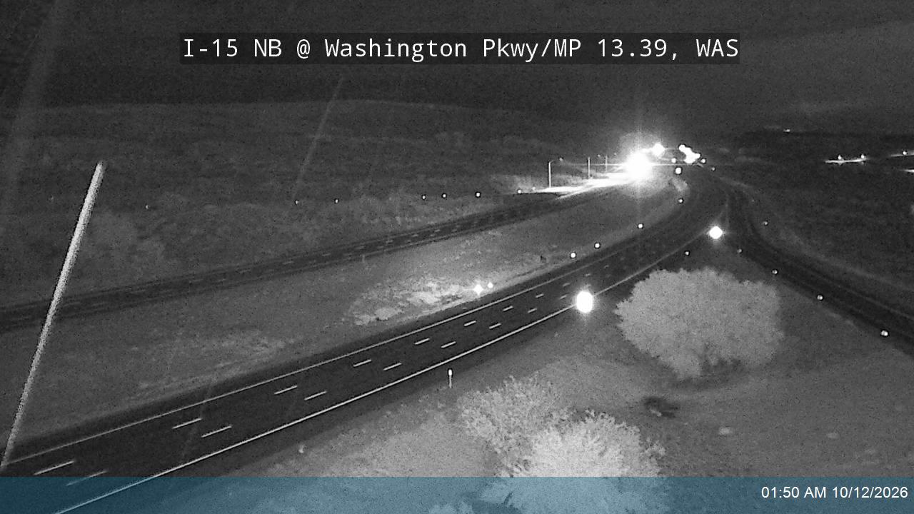 I-15 NB @ Washington Pkwy / MP 13.39, WAS