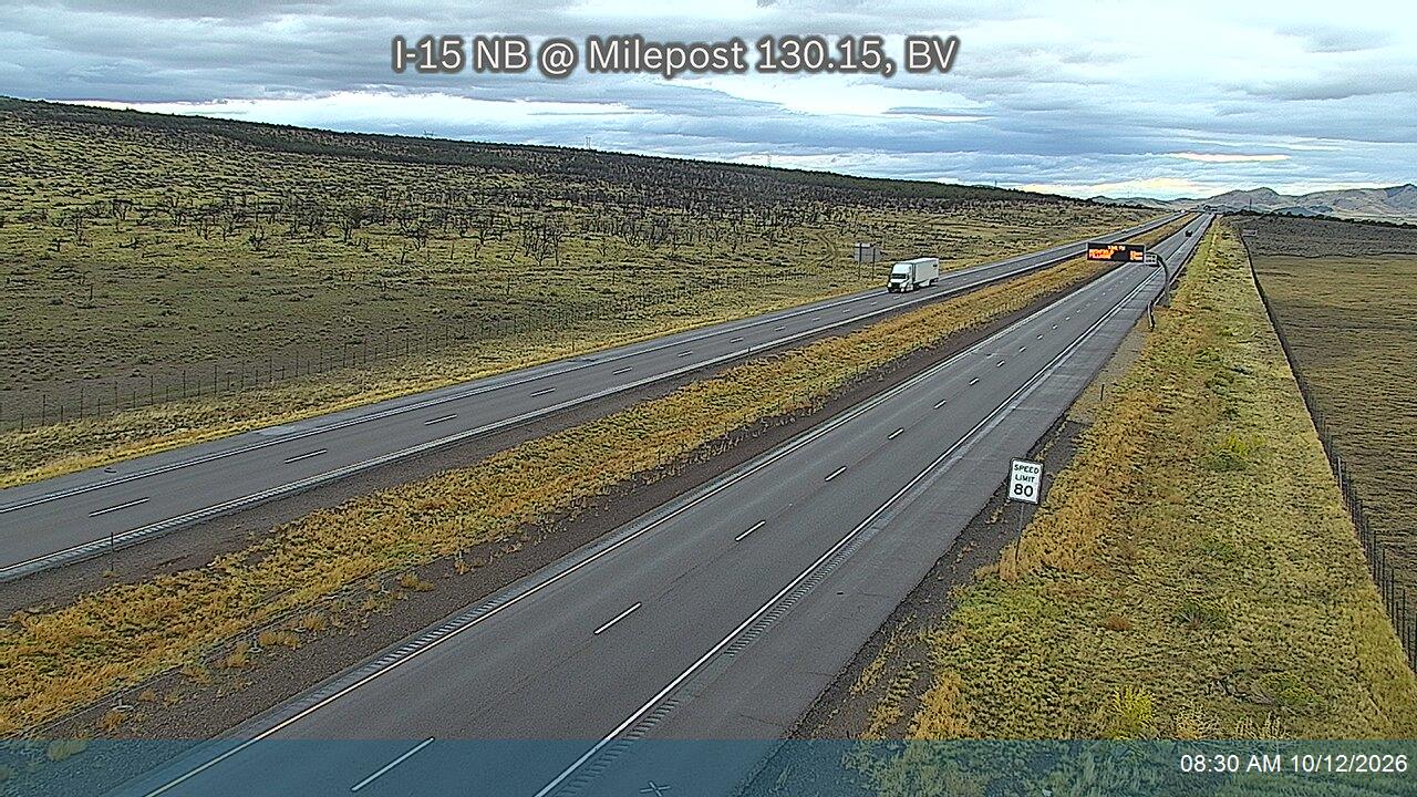 I-15 NB @ Milepost 130.15, BV