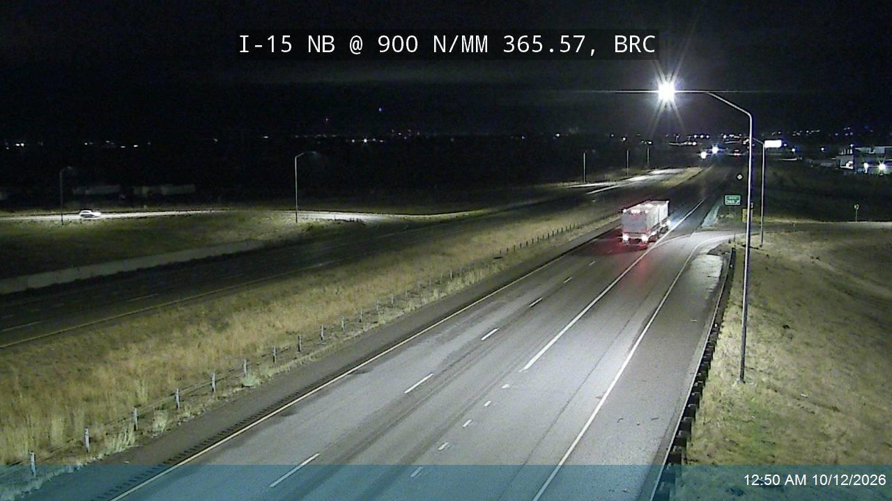 I-15 NB @ Promontory Rd / 900 N / SR-13 / MP 365.57, BRC