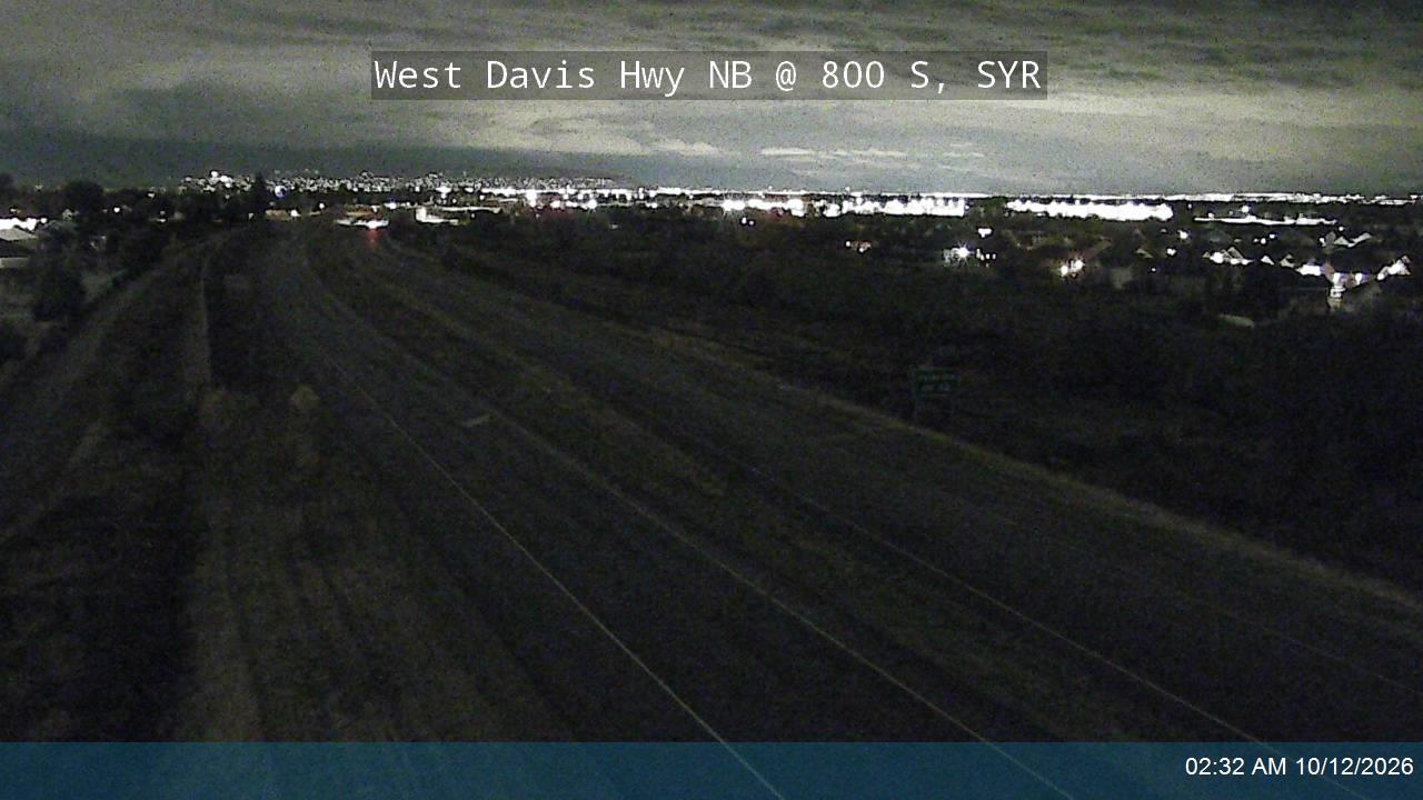 West Davis Hwy / SR-177 NB @ 800 S / MP 14.84, SYR