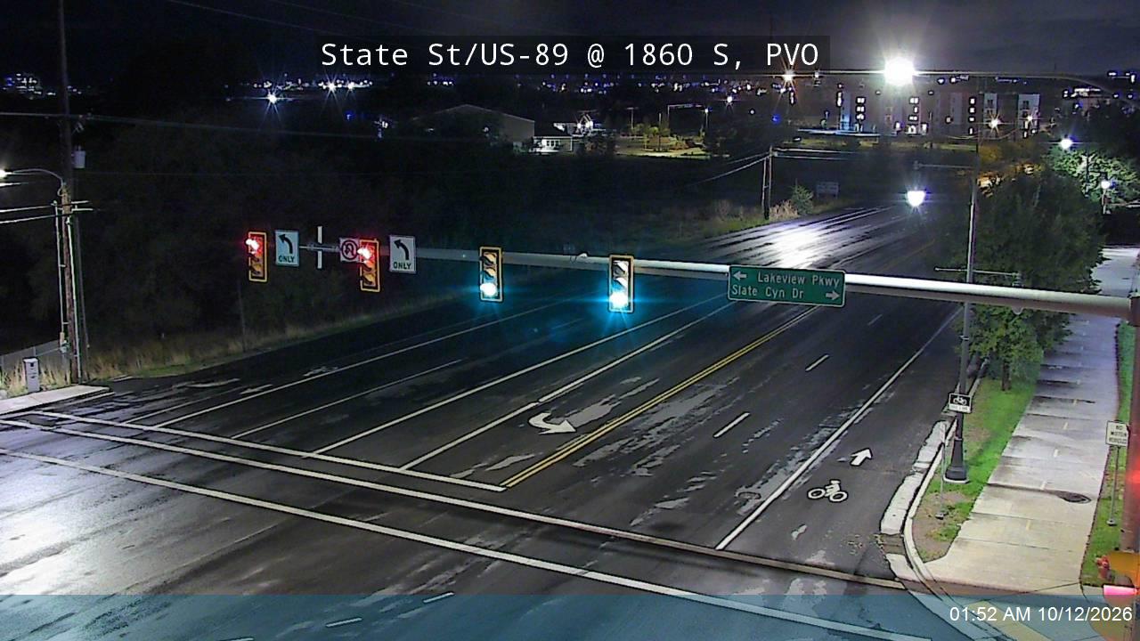 State St / US-89 @ 1860 S / Slate Canyon Dr, PVO