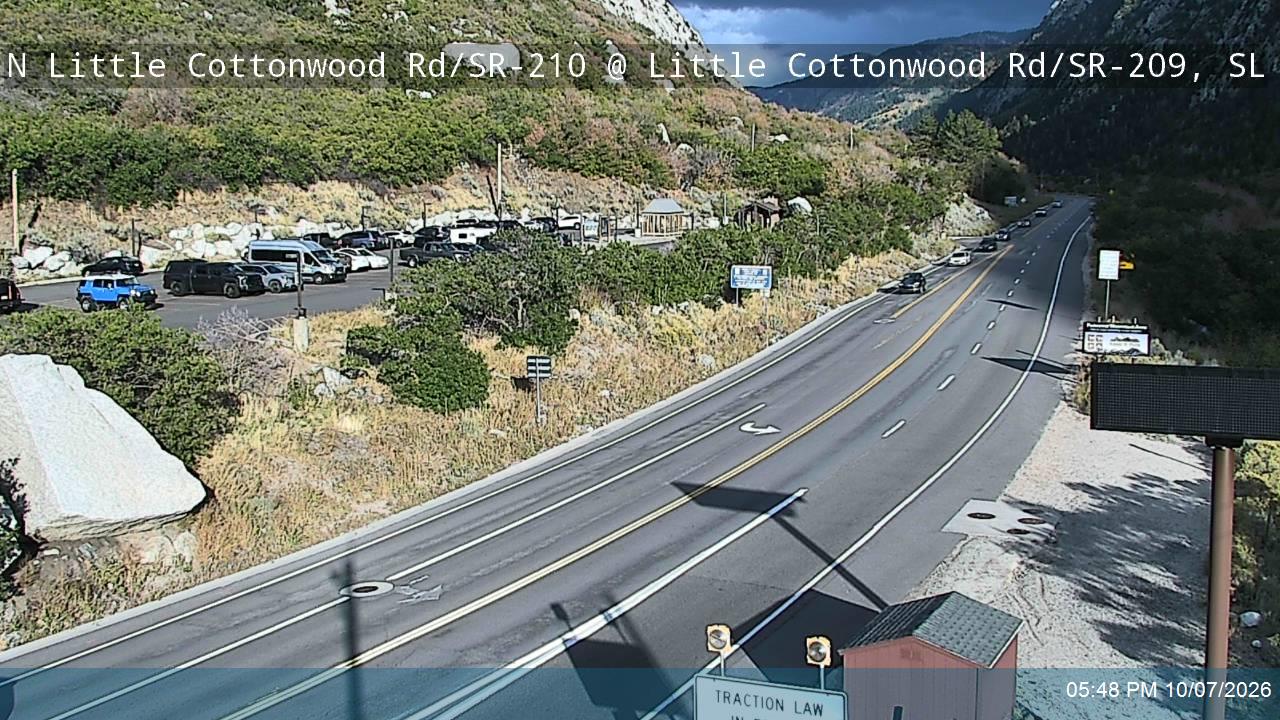 North Little Cottonwood Rd / Little Cottonwood Canyon Rd / SR-210 @ Little Cottonwood Rd / SR-209, SL