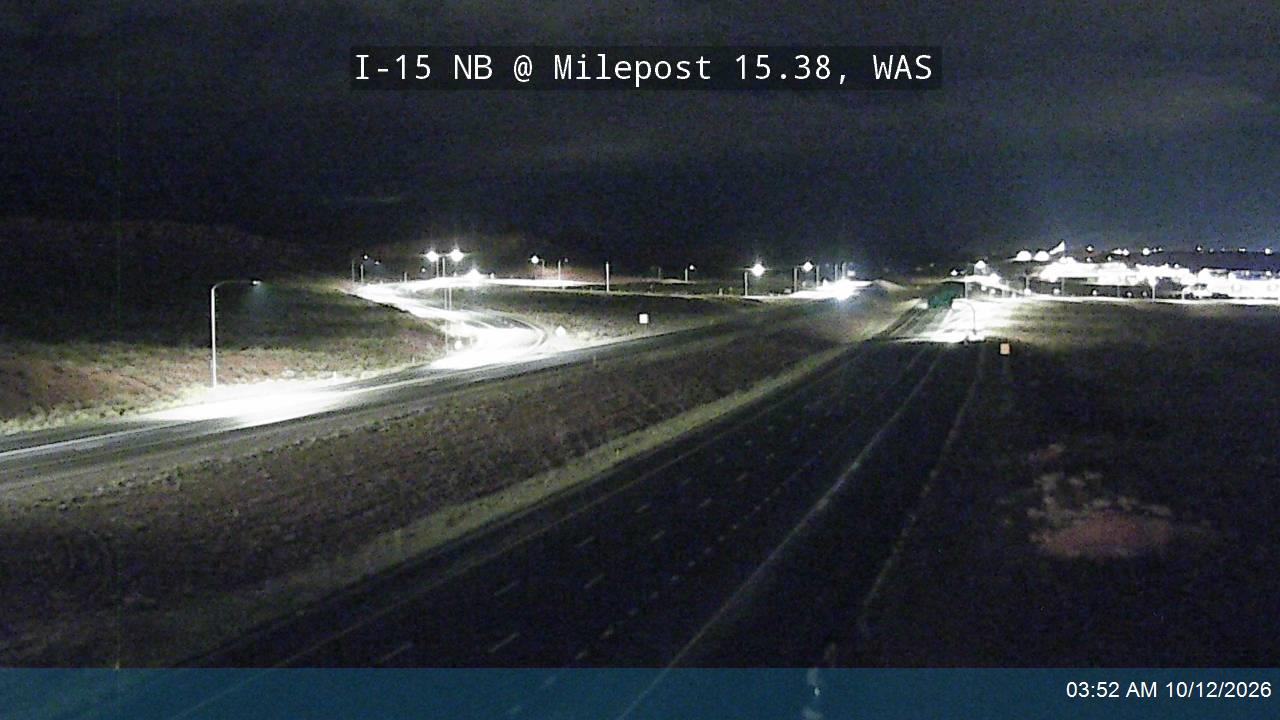 I-15 NB @ Milepost 15.38, WAS