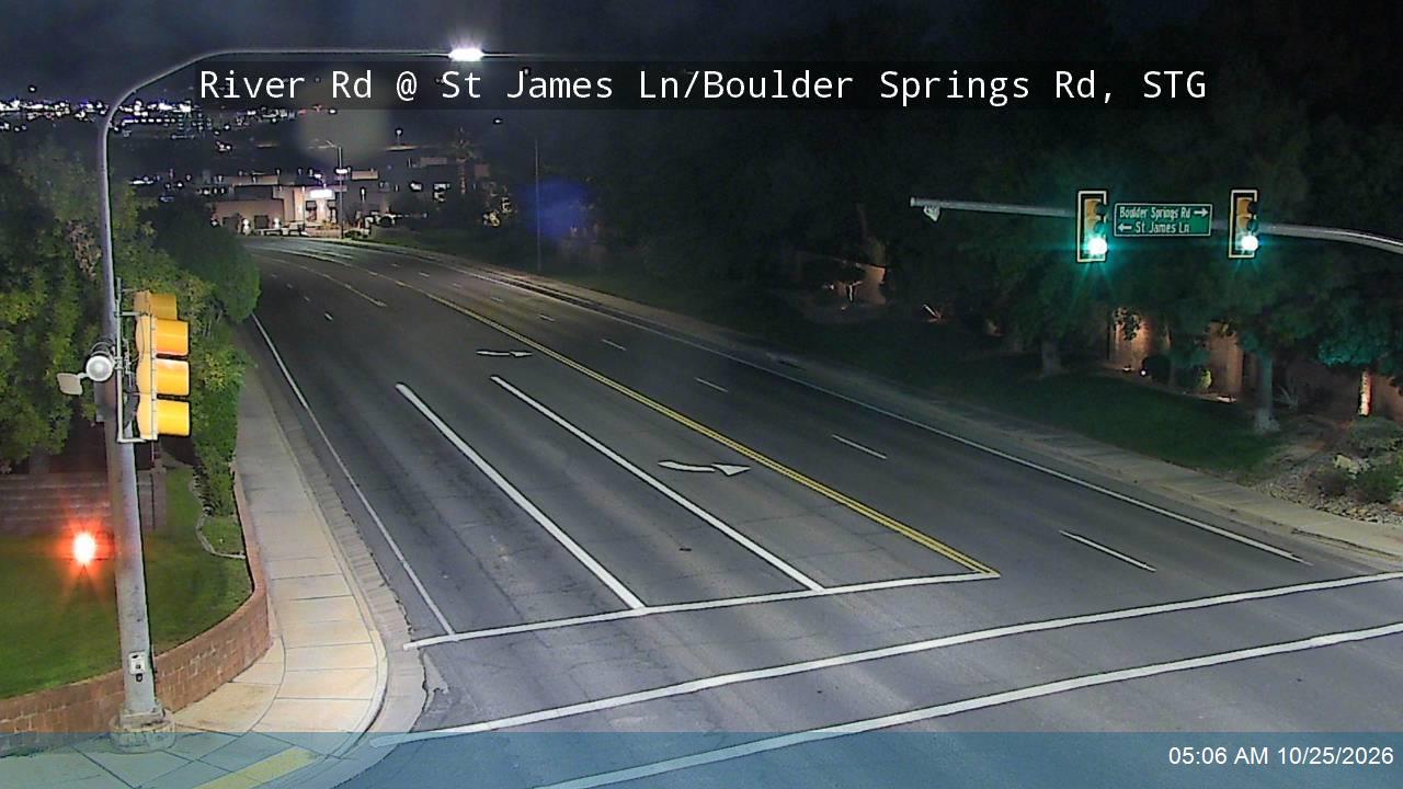 River Rd @ St James Ln / Boulder Springs Rd, STG