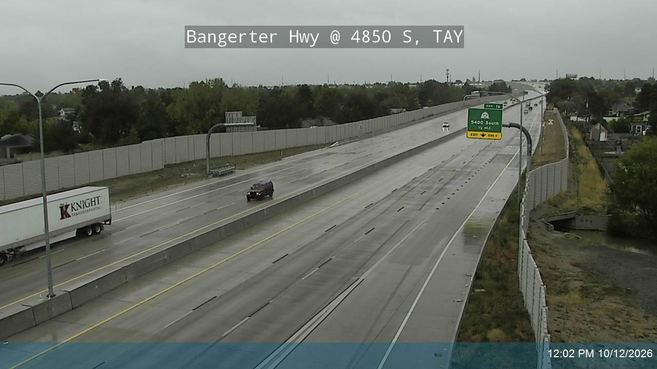 Bangerter Hwy / SR-154 SB @ MP 16.47, TAY