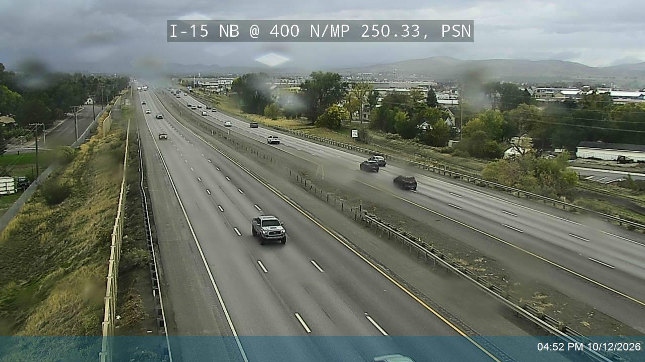 I-15 NB @ 400 N / MP 250.33, PSN