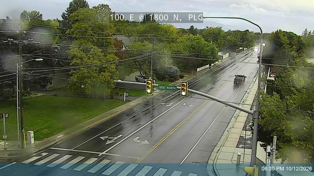 100 E / Canyon Rd @ 1800 N / Murdock Dr, PLG