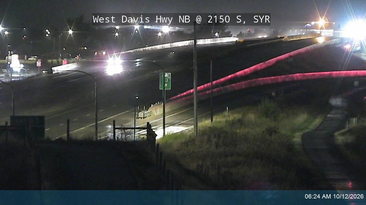 West Davis Hwy / SR-177 NB @ 2150 S / MP 13.31, SYR