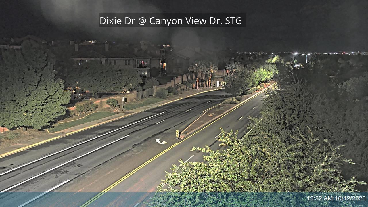 Dixie Dr @ Canyon View Dr, STG