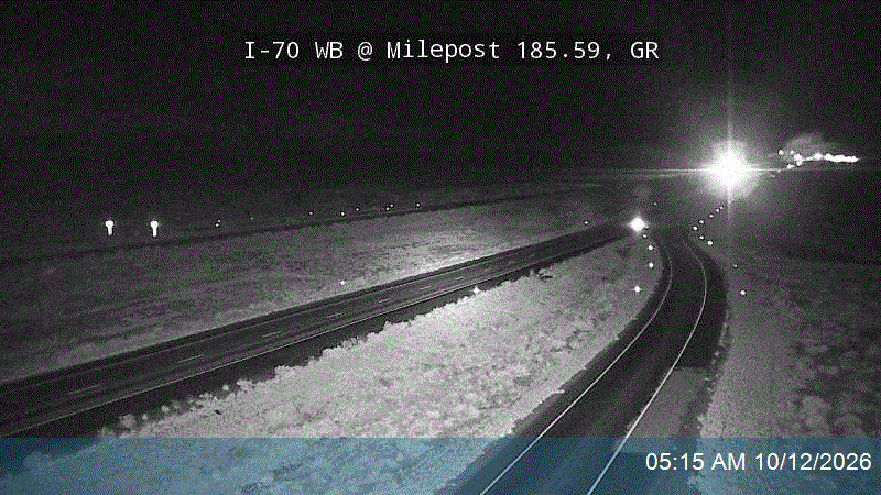I-70 WB @ Milepost 185.59, GR
