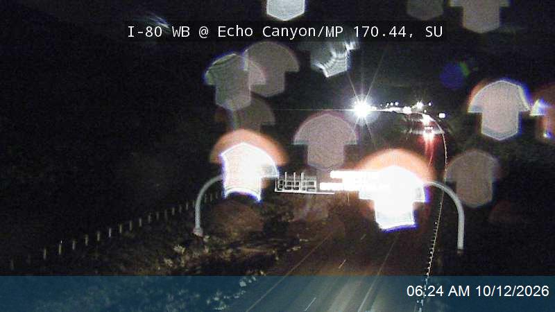 I-80 WB @ Echo Canyon / MP 170.44, SU