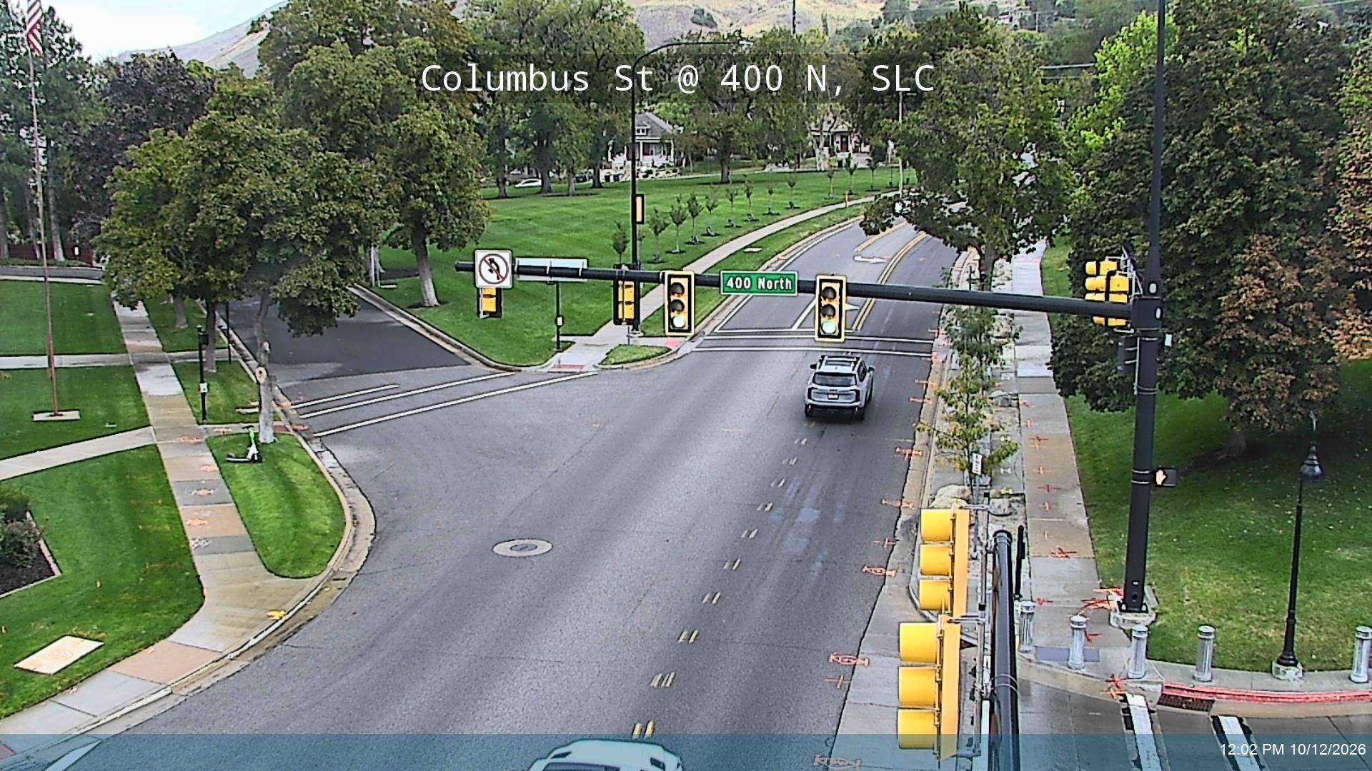 Columbus St / SR-186 @ 400 N / W Capitol St, SLC