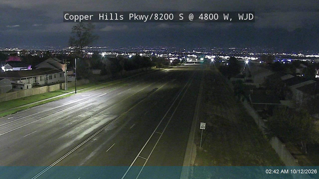Copper Hills Pkwy / 8200 S @ 4800 W, WJD
