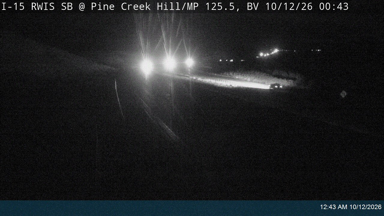 I-15 RWIS SB @ Pine Creek Hill / MP 125.5, BV