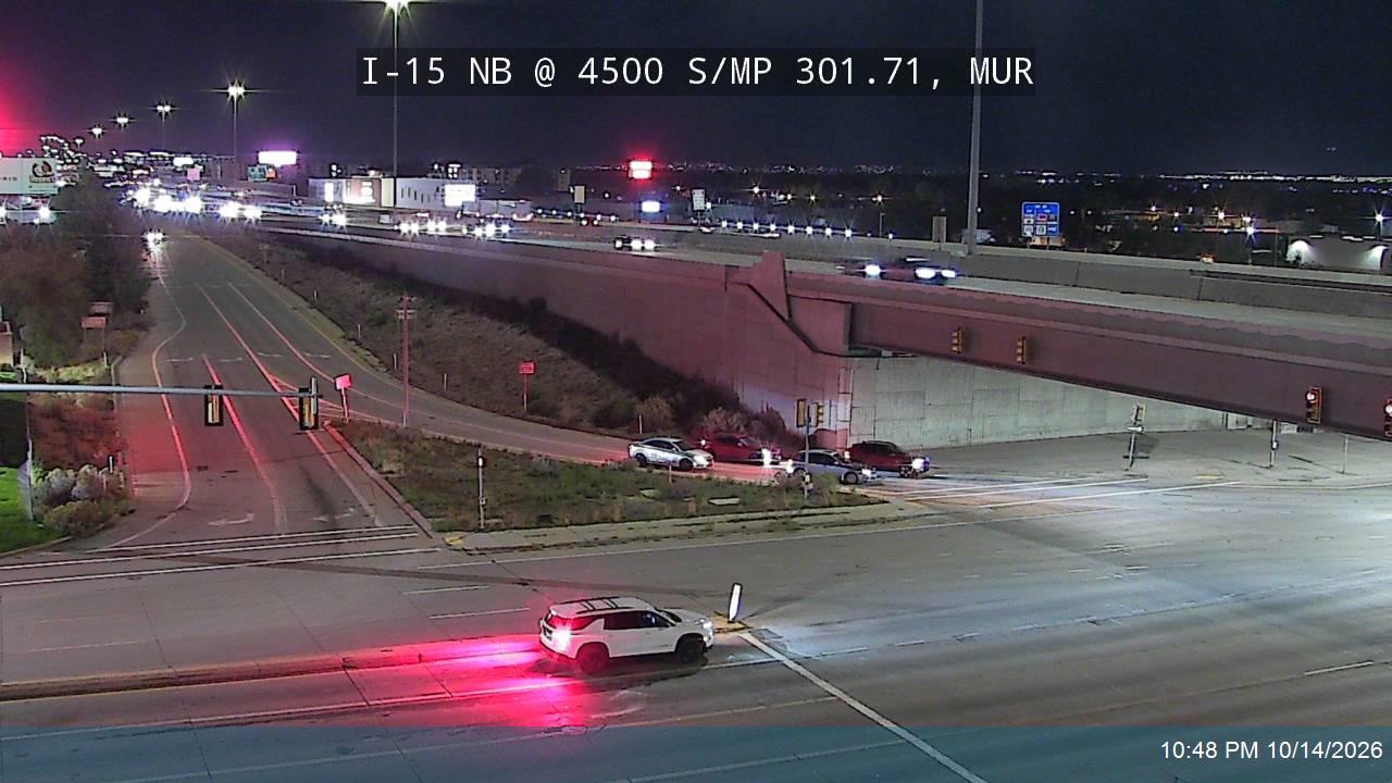 I-15 NB @ 4500 S / SR-266 / MP 301.71, MUR