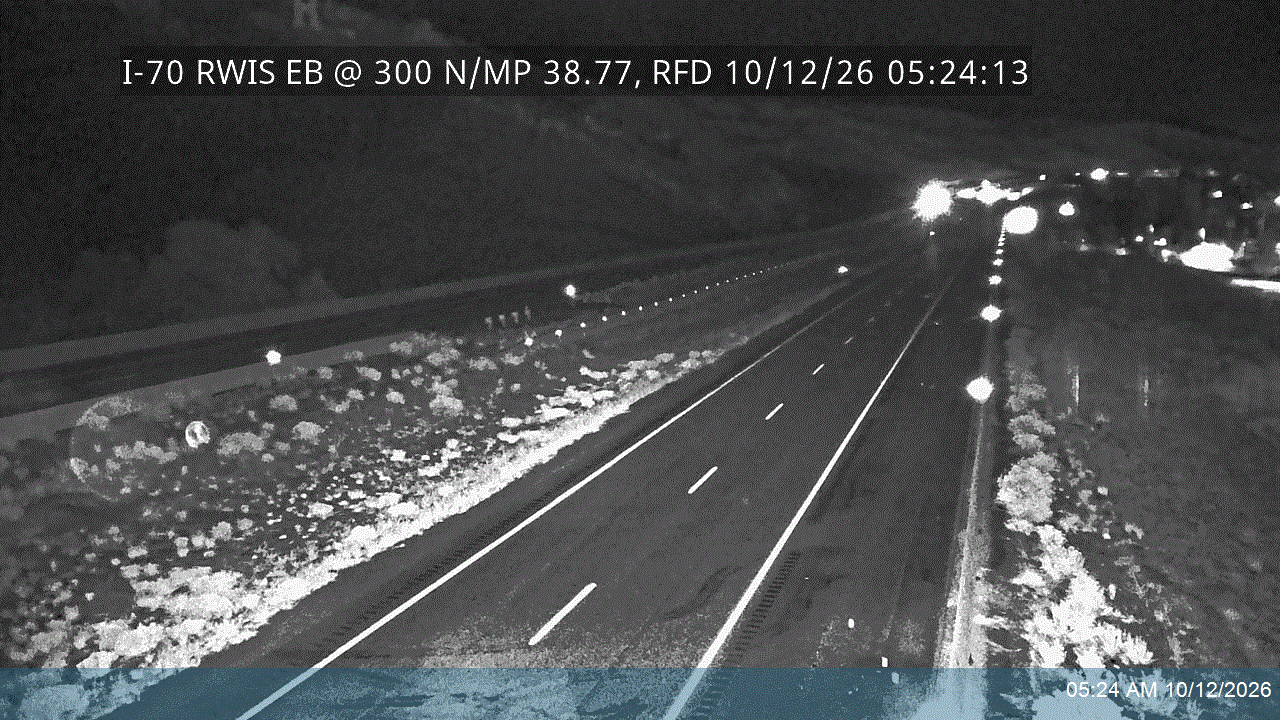 I-70 RWIS EB @ 300 N / MP 38.77, RFD