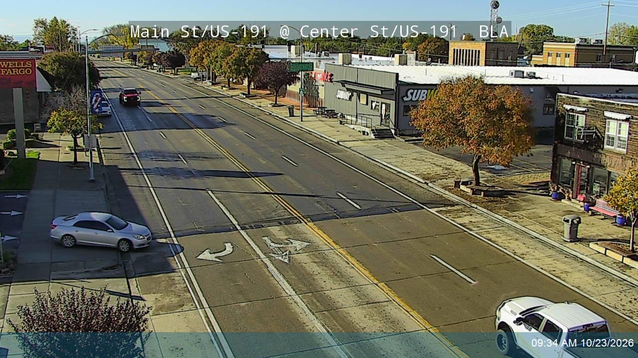 Main St / US-191 @ Center St / US-191, BLA