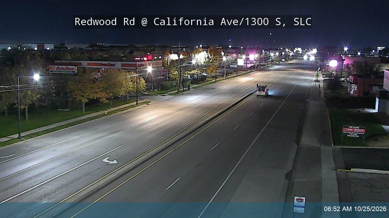 Redwood Rd / SR-68 @ California Ave, SLC