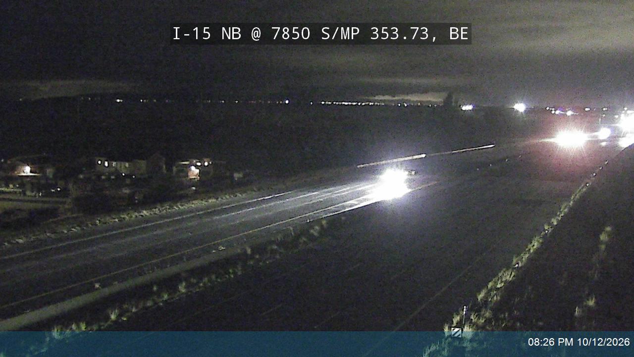 I-15 NB @ 7850 S / MP 353.73, BE