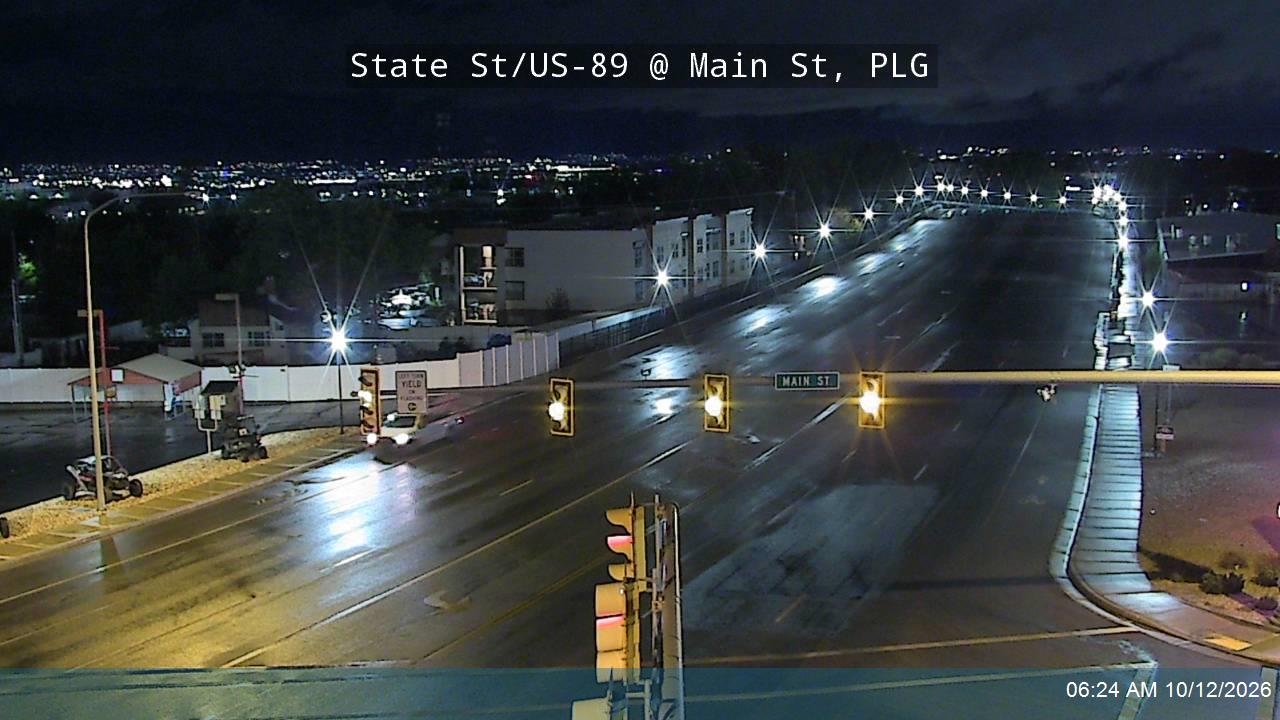 State St / US-89 @ Main St / SR-114, PLG