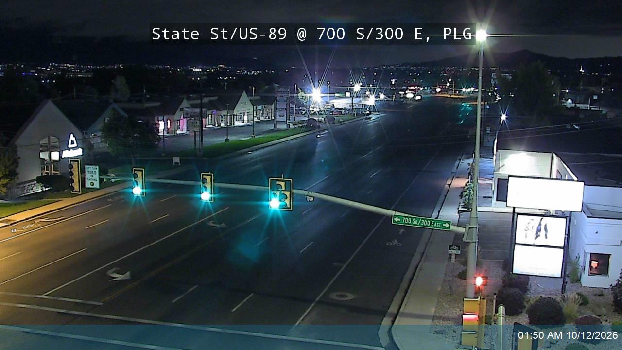 State St / US-89 @ 700 S / 300 E, PLG