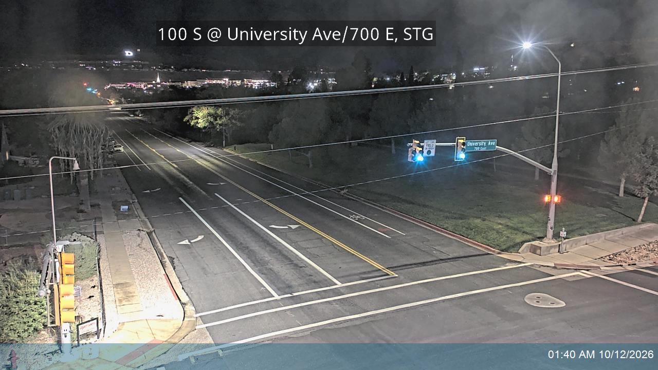 100 S @ University Ave / 700 E, STG