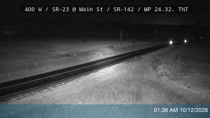 400 W / SR-23 @ Main St / SR-142 / MP 24.32, TNT