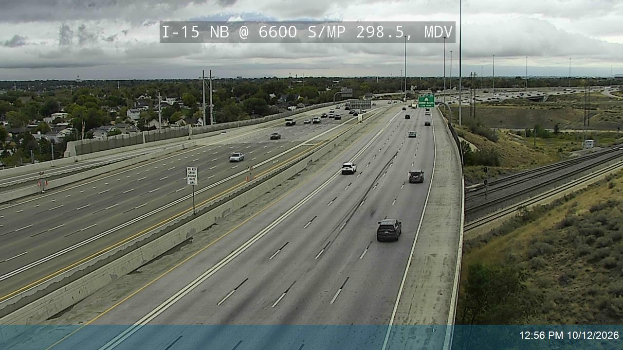 I-15 NB @ 6600 S / MP 298.5, MDV