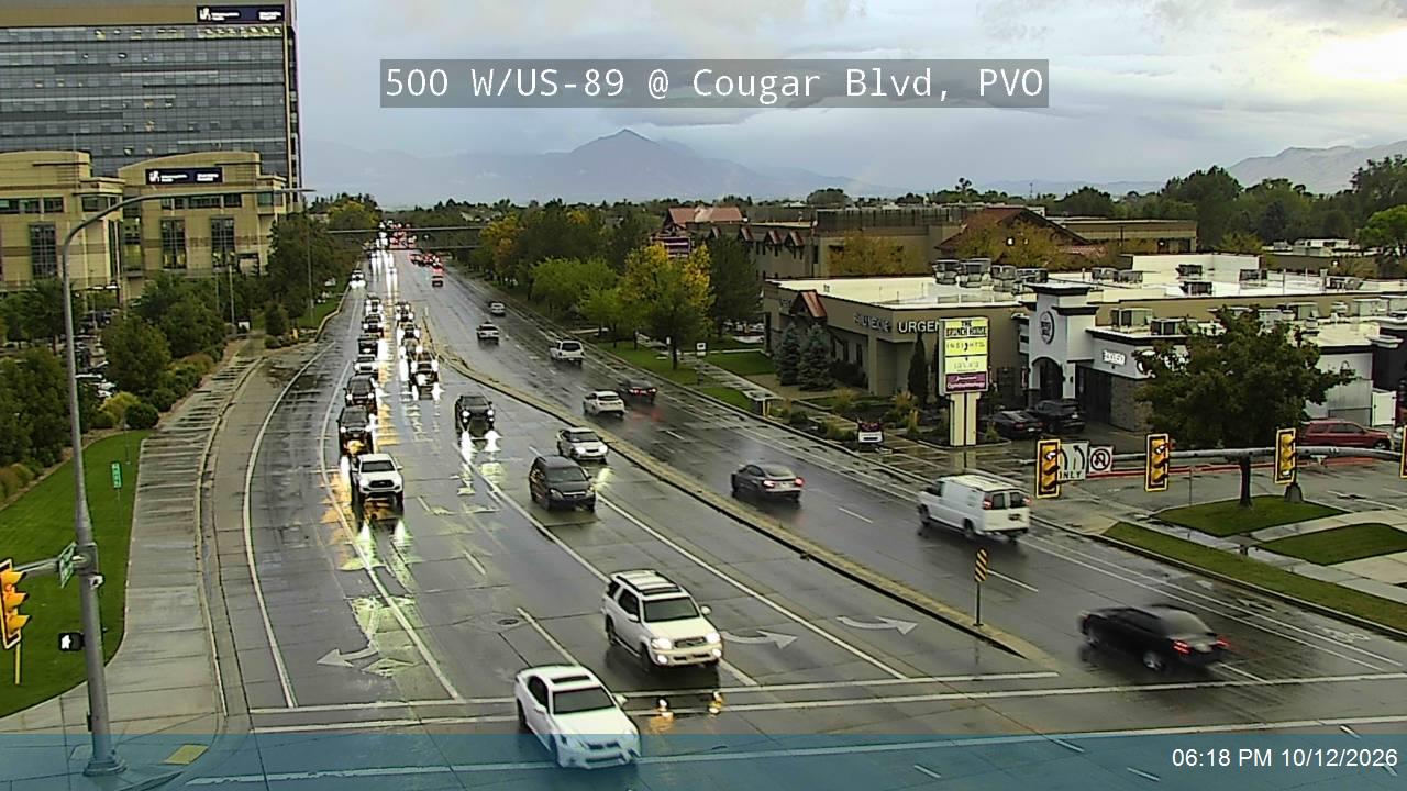 500 W / State St / US-89 @ Cougar Blvd / Columbia Ln / 1230 N, PVO