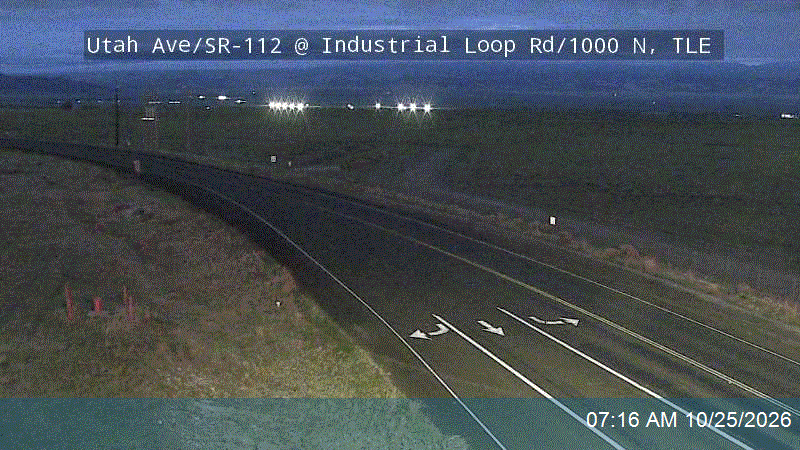 Utah Ave / SR-112 @ Industrial Loop Rd / 1000 N / SR-112, TLE
