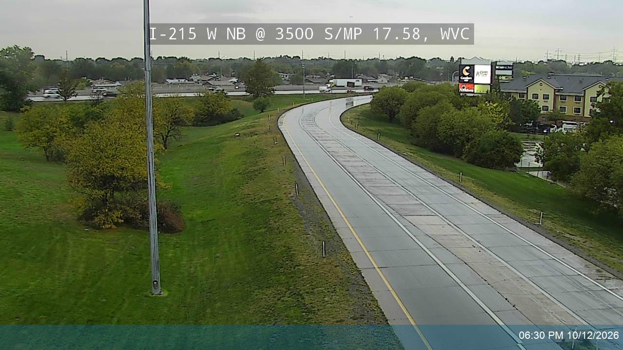 I-215 W NB @ 3500 S / SR-171 / MP 17.58, WVC